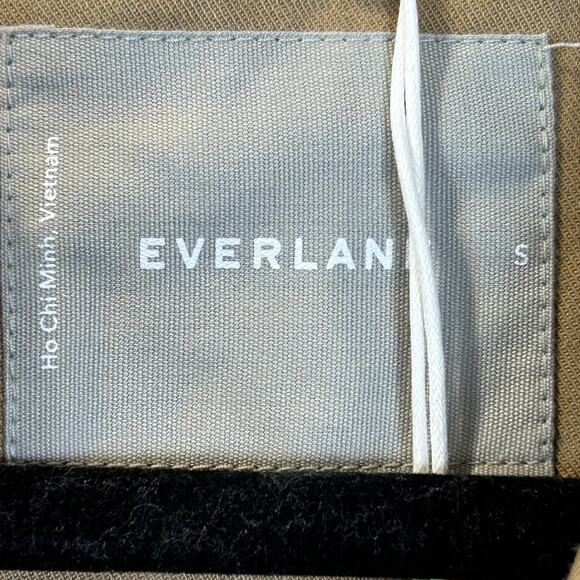 Everlane The Gathered Drape Trench Coat Belted Ash Brown Women Small NWD Classic - Picture 5 of 14